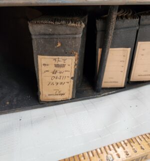 z222- Early 1900s Prescription Boxes with original documents - Image 4