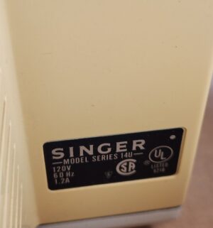 z329- Singer Ultralock Serger Model 14U. Tested/works. - Image 5