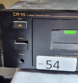 i54- Nakamichi CR-1A 2 Head Cassette Deck - Image 3