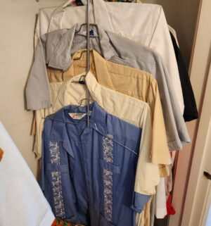 j42- 2 closets of Vintage Clothing - Image 3