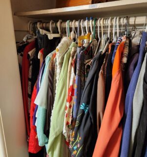 j42- 2 closets of Vintage Clothing - Image 7