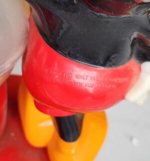 m23- Vintage Mickey Mouse Gumball Dispenser - Image 3