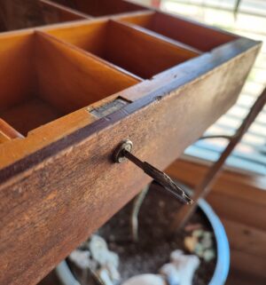 o4- Antique National Cash Register, with drawer key - Image 4