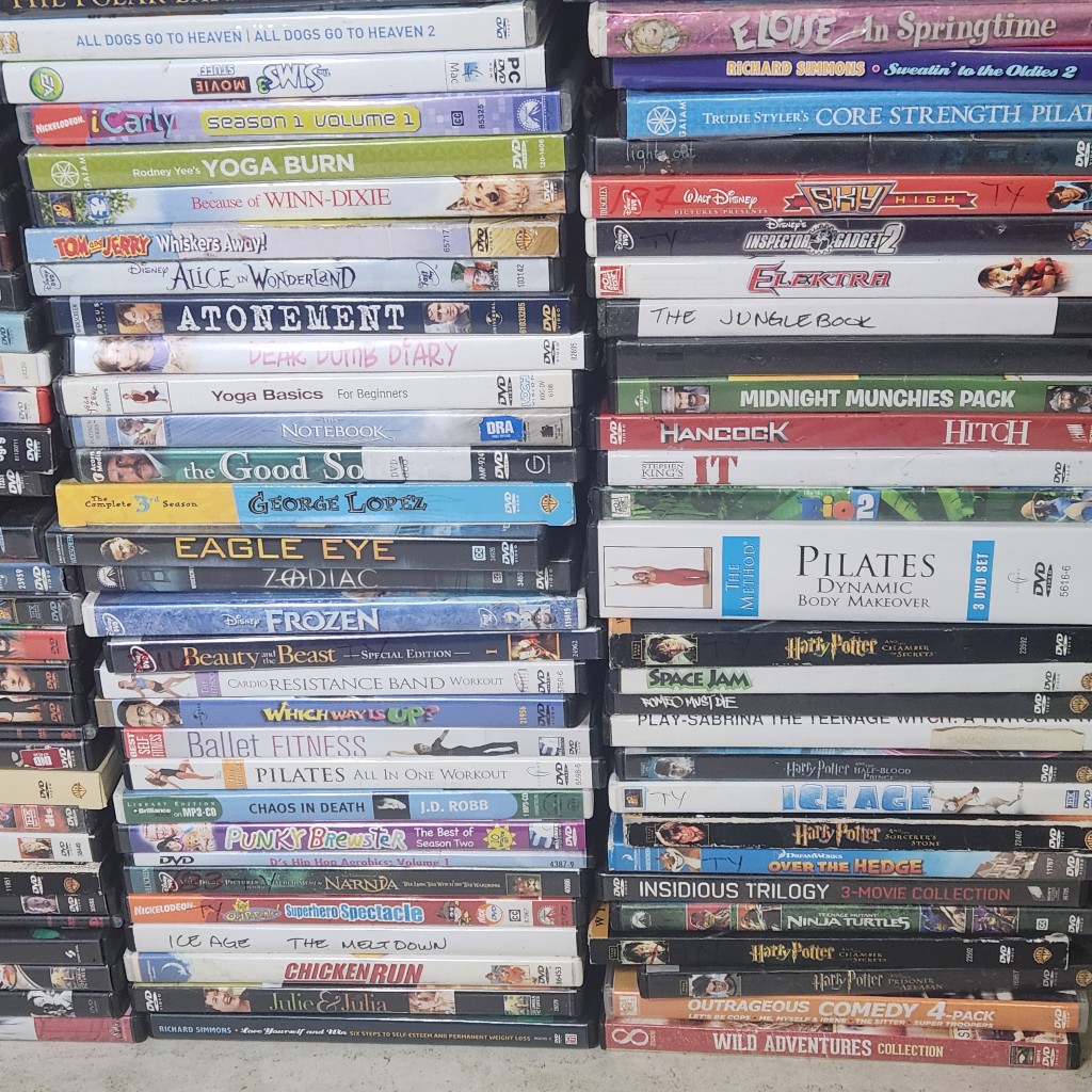 u14- HUGE DVD Collection 480+ movies, sets - Leftover Treasures