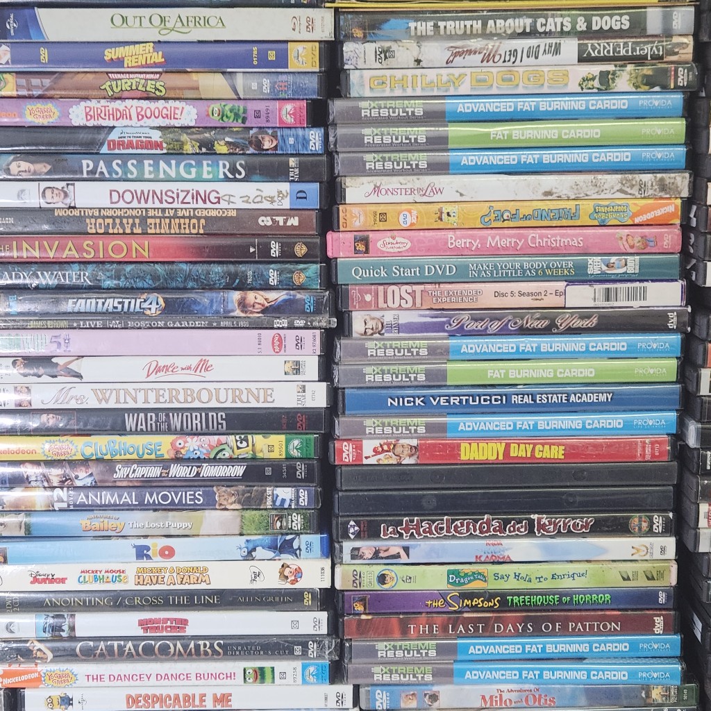 u14- HUGE DVD Collection 480+ movies, sets - Leftover Treasures