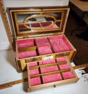 x11- Wooden Jewelry Chest - Image 3