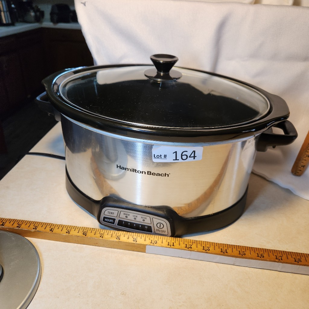 C164 Hamilton Beach Crockpot Leftover Treasures