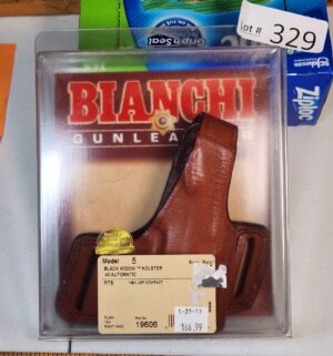 g329- Bianchi Model 5 Black Widow Holster, Right - Image 1