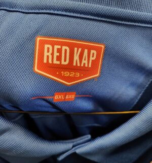 g917- 8 blue Red Kap Shirts - Image 4