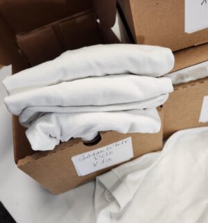 g1010- white gildan cases of shirts - Image 3