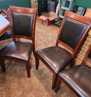 n76- Set of 6 Dining Chairs - Image 4