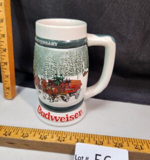 s56- Budweiser 50th Anniversary Clydesdale Stein - Image 3