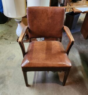 t7- 10 Chair Antique Conference Table. A1 Refinishing. Walnut Wood - Image 3