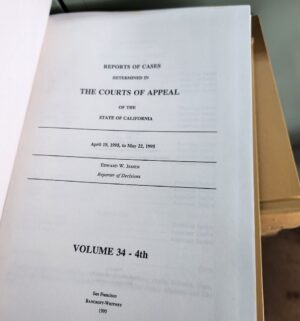 t16- Official California Appellate reports book collection. 4th Series - Image 8