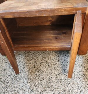 t68- Mid Century Rolling Kitchen Cabinet - Image 4