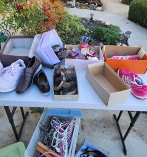 z148- huge lot of womens clothing, shoes, bags. Various sizes - Image 10