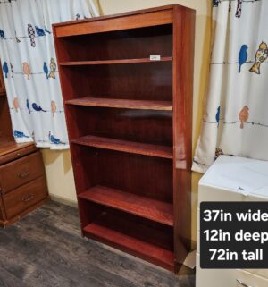 z299- bookcase, 6ft tall - Image 1