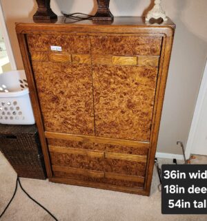 b129- Lea Dresser Armoire - Image 1