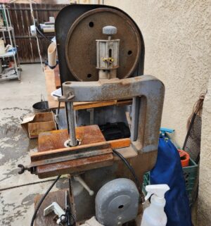 c57- Homecraft Vintage Band Saw. Works - Image 3