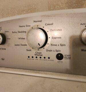 c281- Kenmore Washer Series 500. Auto Load Sensing. Fully Tested/Works - Image 3