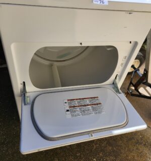 i76- Kenmore Electric Dryer. Condition Unknown. Stored in Shed - Image 4