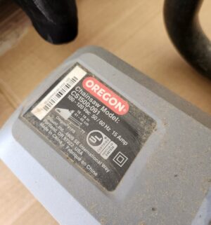 i232- oregon electric chainsaw. Works - Image 3