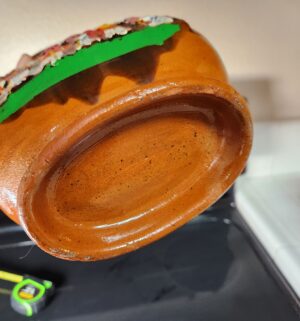 o20- Clay pitcher origin Mexico - Image 3
