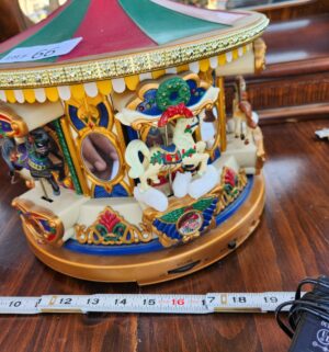 p66- Circa 1874 Rotating Carousel. Works - Image 3