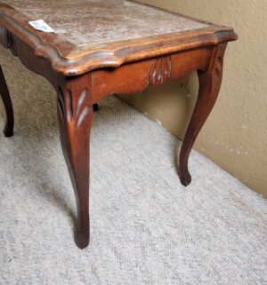 v27- Marble Top Accent Table - Image 3