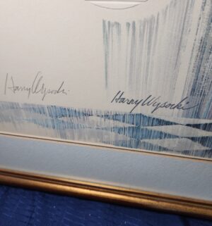 w31- LA Arts 1984 Henry Wysocki Lithograph. Signed - Image 3