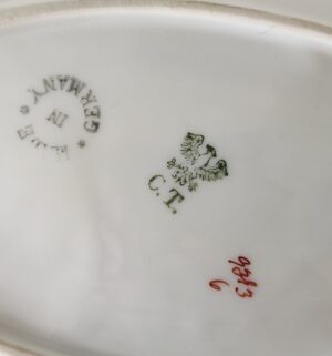w57- Antique German Dishes - Image 3