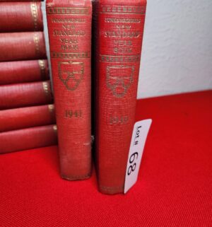 x68- Funk & Wagnalls Encyclopedia Set 1940s - Image 3