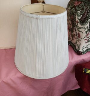 x99- Vintage Italain Alabaster Tulip Lamp. Hollywood Regency - Image 6