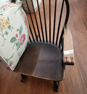 x101- Antique Rocking Chair - Image 3