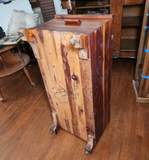 x104- Vintage Cedar Trunk - Image 6