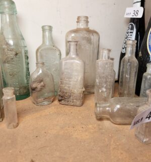 a49- Antique Bottle Collection - Image 3