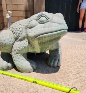 a80- large cement toad - Image 4