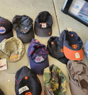 b92- Baseball Cap Collection. Giants, Fresno Grizzlies, Fresno State - Image 3