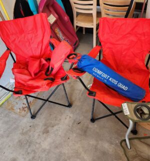 b118- set of 4 camping chairs - Image 3