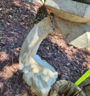 b188- Repaired Pagoda Garden Statue - Image 3