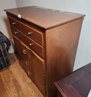 d65- Mid Century LA Period Dresser Chest - Image 3