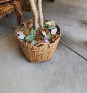 d107- Fake blossom tree. 6ft tall - Image 3