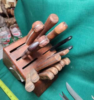 d241- knife block various knives - Image 3