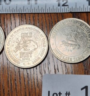 pa100- Gold Dust Reno Coins - Image 3