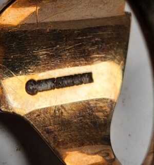pa115- 1959 Clovis 10k Gold School ring - Image 3