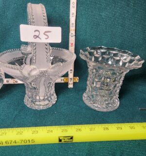 pb25- glass baskets, vase - Image 3