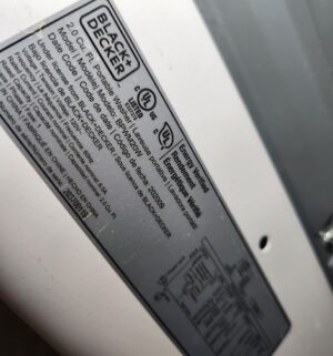 pb43- Black & Decker 2 cu. Ft. Portable Washer. Fully Tested/Works - Image 6