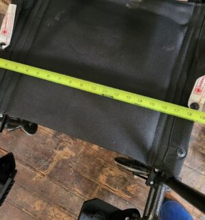 pb44- Excel Steel Transport Chair. Like new condition - Image 5