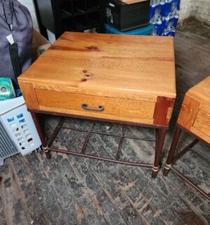 pb61- 3 Piece Table Set. Good Shape. Made in Mexico - Image 4