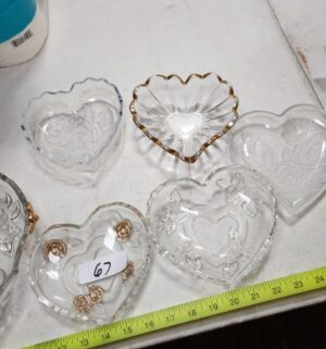 pb67- glass heart collection - Image 3